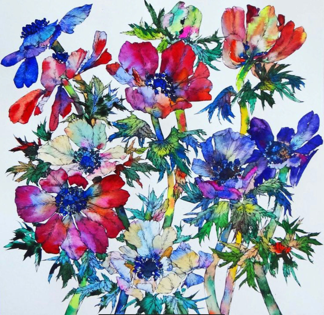 'Winter Wild Flowers' Watercolour Painting Workshop