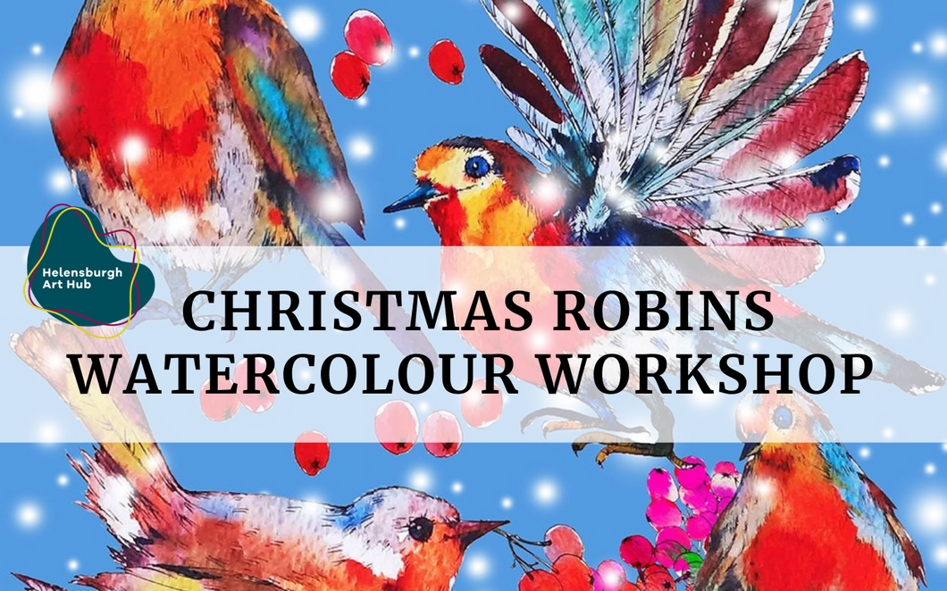 Christmas Robins - Watercolour Workshop